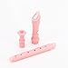8Bees Descant Soprano Recorder 8 Hole with Cleaning Rod Basic Musical Instrument Flute for Kids School Student(Pink)