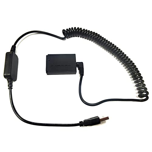 Image of LP-E12 Dummy Battery DR-E12 DC Coupler with D-Tap Cable for Canon EOS M M2 M10