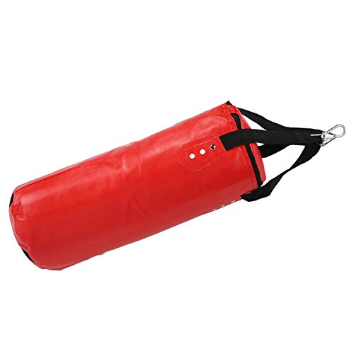 Hanging Boxing Sandbag, Kids Punching Bag, 20.9 Inch Thickened PU Leather with Hook for Kids Teens Use for Boxing Practice and Exercise (60cm)