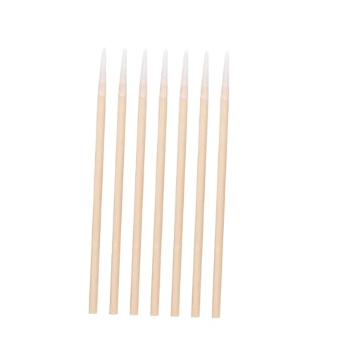 FOYTOKI 7 Packs of Disposable Cotton Swab Sticks for Pointed Cleaning Rod Makeup Beauty Salon Long Cotton Stick Swab