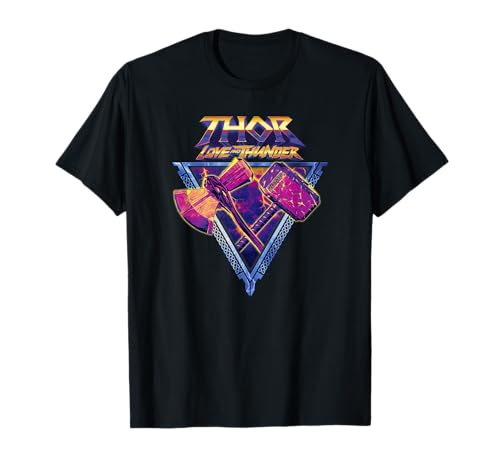 T-shirt Thor Love and Thunder vêtement Marvel homme et femme noir