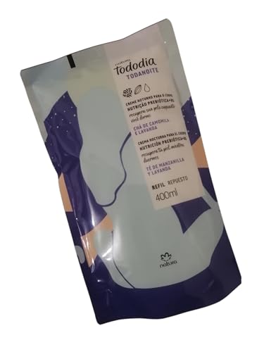 Natura Conjunto Todanoite Creme Noturno Chá de Camomila e Lavanda