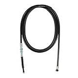 MOTOMASTER Motorcycle Clutch Cable Compatible with Honda GL 1100 Goldwing - D Goldwing faring / 22870-463-670