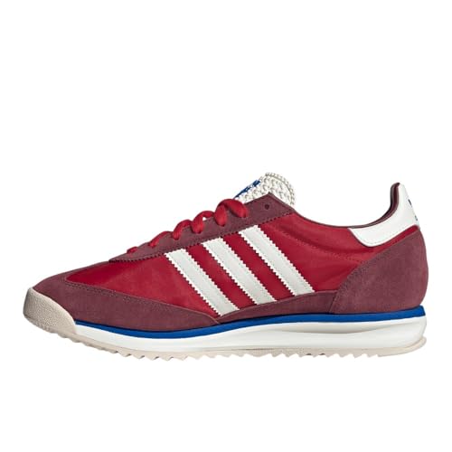 Image of adidas Mens Sl 72 Rs Lace Up Sneakers Shoes Casual - Red - Size 5 M