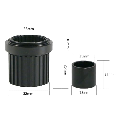 Corps de roue libre Micro Spline 12 vitesses alu cliquet axe 15mm