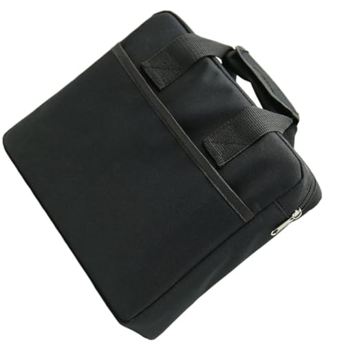 ibasenice Portable Small Effector Package Oxford Handbag for Guitars Waterproof Guitar Effector Storage Bag Black