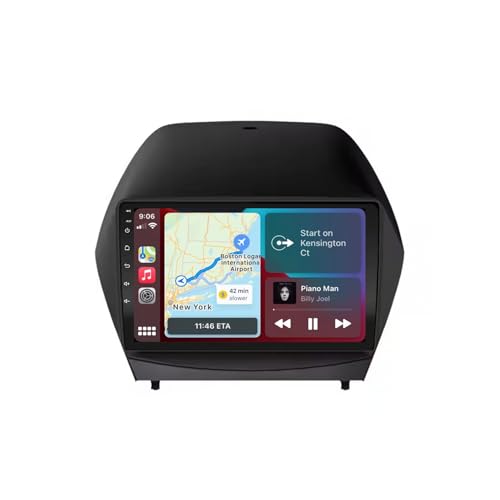 Radio coche 2 DIN pantalla para Hyundai IX35 con Bluetooth y cámara de marcha atrás