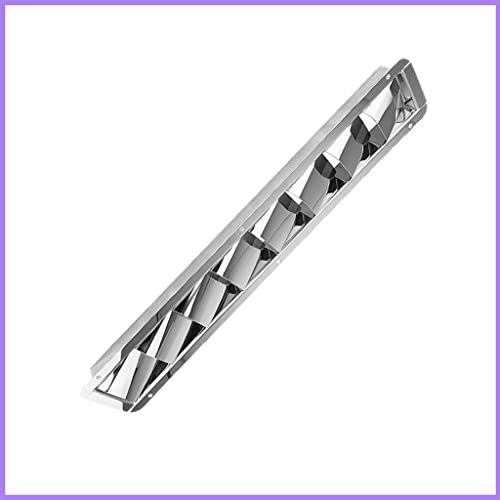 Rejilla de ventilación Marine Hardware Boat Air Louver Vent Grille de acero inoxidable para barcos y casas miniatura 3