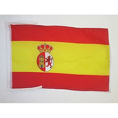 AZ FLAG Bandera de la Primera REPÚBLICA DE ESPAÑA 1873-1874 45x30cm - BANDERINA ESPAÑOLA Antigua 30 x 45 cm cordeles