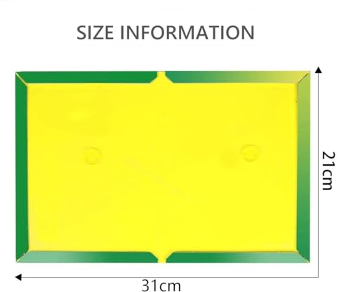 5Pcs Multi-Use Sticky Paper Boards, Effective for Indoor Outdoor Home Garden