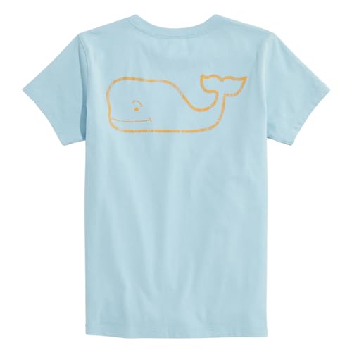 Image of vineyard vines Girls' Vintage Whale Short-Sleeve Pocket Tee