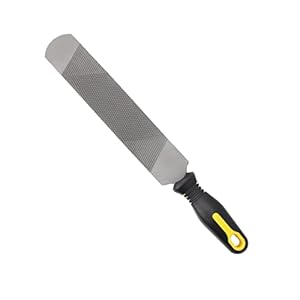 9 Inch Farrier Rasp File with Rubber Handle,Mini Rasp Hoof File Equine Hoof Rasp for Horses, Pig Hoof File, Goat Rasp