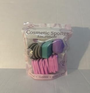 Cosmetic Sponge Assortment, Use Wet or Dry, C...