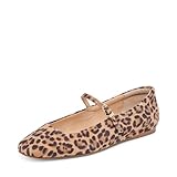 Dolce Vita Women's, Reyes DK Leopard Suede, 8.5, Medium