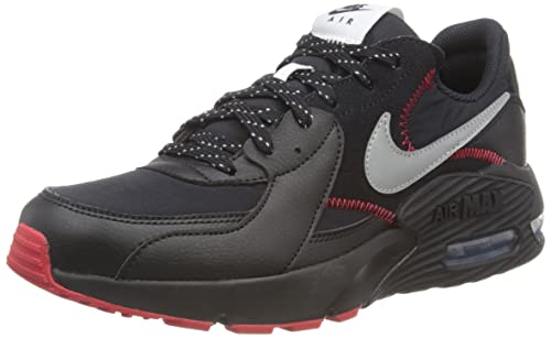 Image of Nike Mens Air Max Excee Black /Metallic Silver-Black-Sport RED Running Shoe - 9 UK (10 US) (DM0832-001 44)
