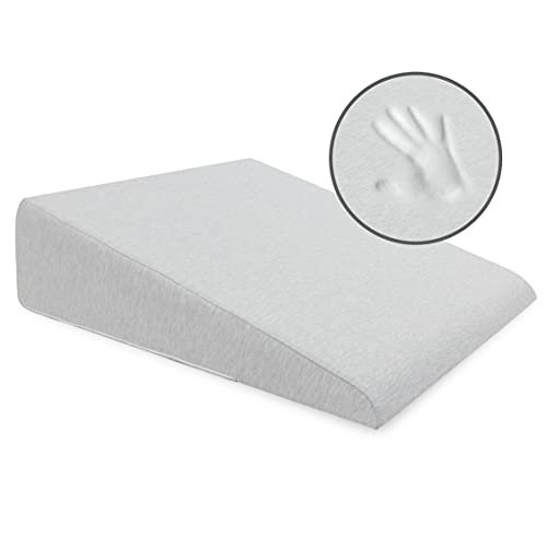 Reviews for Milliard Bed Wedge Pillow with Memory Foam Top Helps