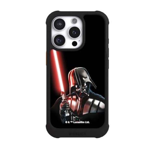 Coque iPhone 16 Pro MagSafe NIVOmax noire antichoc Star Wars Darth Vader