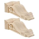 Ornements d'angle raffinés : les décorations d'angle richement détaillées rehaussent l'esthétique générale, apportant une touche d'élégance. moulures d'angle en bois, panneaux de penderie