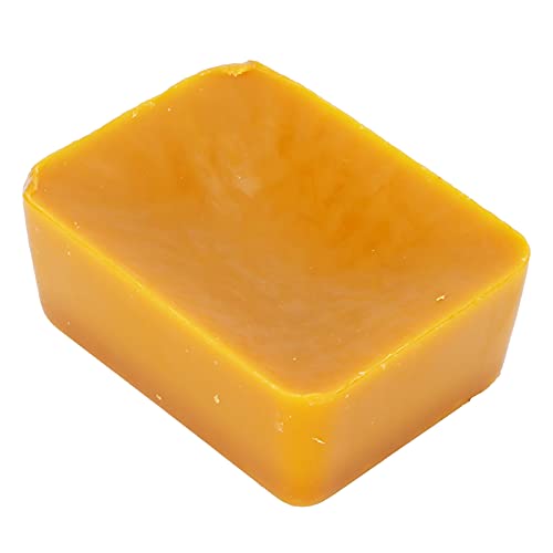 MasYosh Cera de Abejas Amarilla, Esmalte de Muebles Natural Puro para Caoba, Obras de Arte Antiguas Vintage, Apicultura, 18,8 Oz