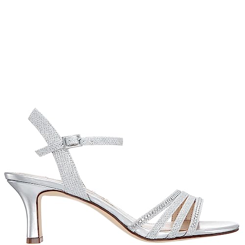 NINA Nelena - Women's Sparkling Dress Sandals with Crystal Embellishments Shoes - Elegant and Comfortable heeled Sandals for Women - Casual and Dress - Women Shoes2
