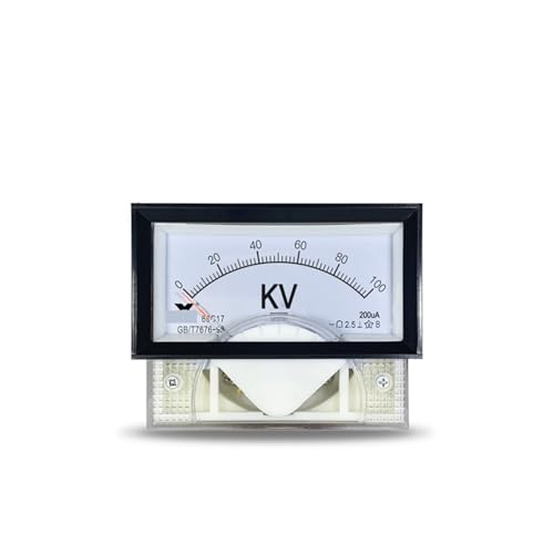 Voltmètre DC haute tension 50 kV et résistance de mesure 100ua 200ua 400ua en courant continu