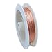 21 Gauge, 99.9% Pure Copper Wire (Square) Dead Soft CDA #110 Made in USA - 100FT by CRAFT WIRE