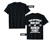 Out of Blinker Fluid? Biker Funny T-Shirt