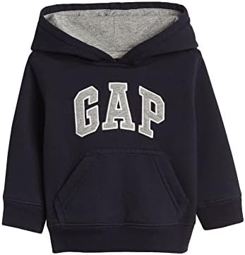 GAP baby boys Logo Pullover Hoodie Sweatshirt, Blue Galaxy, 3-6 Months US