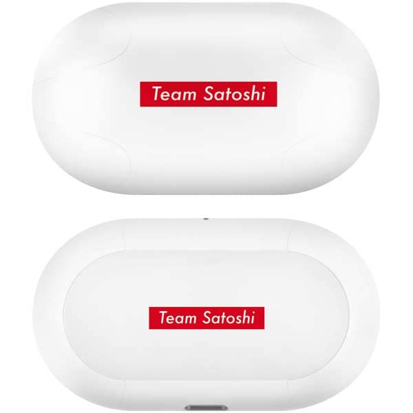 Skinit Decal Audio Skin Compatible with Samsung Galaxy Buds+ - Officially Licensed Originally Designed Team Satoshi Design