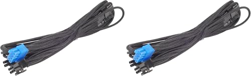 6+2-PCIe-Kabel (2x) für modulare Netzteile - 550mm (Pack of 2)
