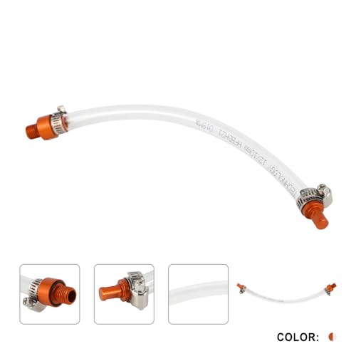 Image of Oil Change Darin Hose Tool Kit Compatible with SX SX-F EXC EXC-F XC XC-F XC-W Six Days 125-530 1998-2024 FE FX TE 125-501 2009-2014 EX EC MC 125-300 2021-2024 See Fitment Orange