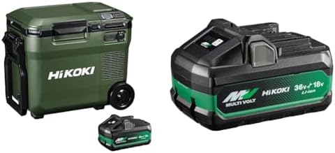 （05:30時点） HiKOKI(ハイコーキ) 14.4V/18V 充電式 冷温庫 UL18DC(WMGZ) + バッテリー(BSL36B18X) セット