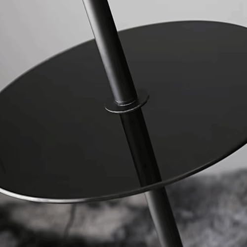 Lámpara de pie de hierro con interruptor de pie para iluminación de dormitorio 7
