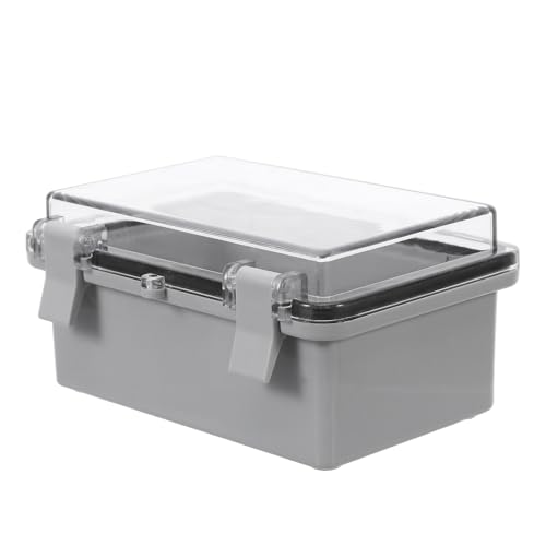 Boîtier de jonction étanche pour câblage extérieur de jardin et terrasse 150x100x70 mm