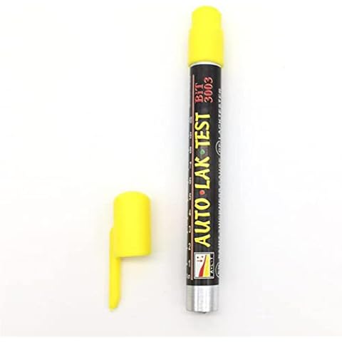 WANAONE Medidor de Espesor de Pintura Impermeable Tipo Bolígrafo con Punta Magnética Cover