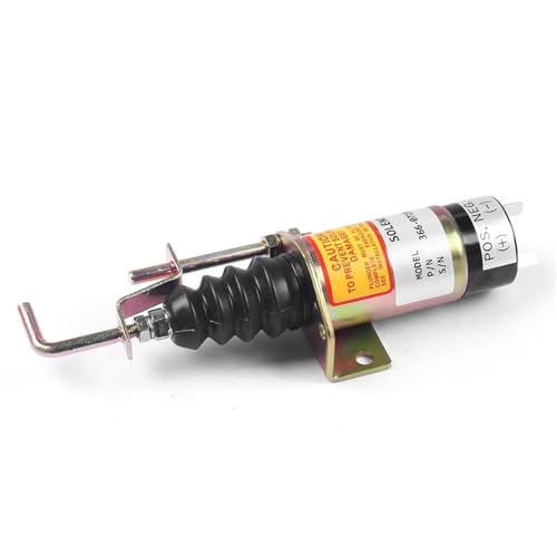 Électrovanne d'arrêt de carburant 24V 366-07198 solénoïde 1502-24C7U2B2S1