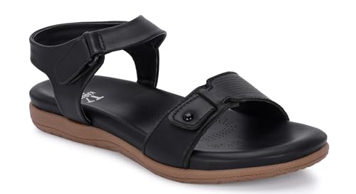 Image of Karaddi Women's Fashion Sandals | Women's Flat Heels | Stylish Ankel Strap Sandal for Ladies