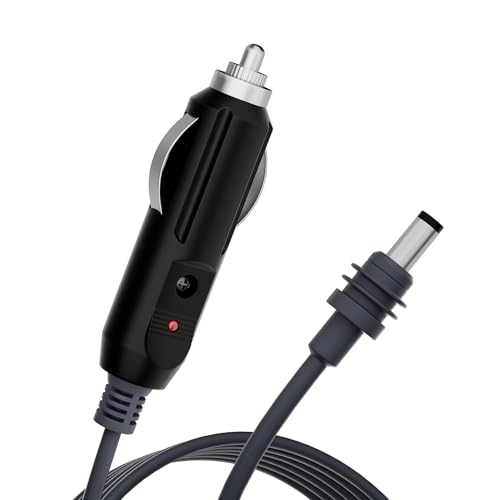 Starlink Mini Cable Car Adapter, Star Link Mini DC Power Cable Direct to Cigarette 12V-24V Charger, 10FT/3M Power Cord Waterproof DC Male to Cigarette Lighter Plug and Play