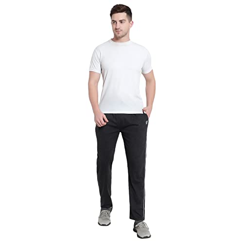 Image of BLUE STAR SHARK Mens's Cotton Piping Track Pant Lower