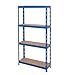 Price comparison product image AROIJUN TMZ® (1500 x 750 x 300) mm heavy duty boltless metal steel shelving shelves storage unit Industrial easy to assemble (150X75X30cm) 175KG Per Shelf