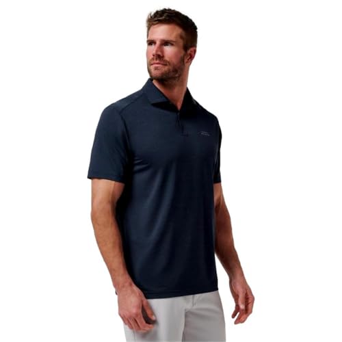 TravisMathew Mens Heater Pro Polo