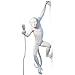 Produktbild Seletti 14881 Monkey Lamp, Lampe Hängender Affe, Harz, weiß, 37 x 20, 5 x 76, 5 cm