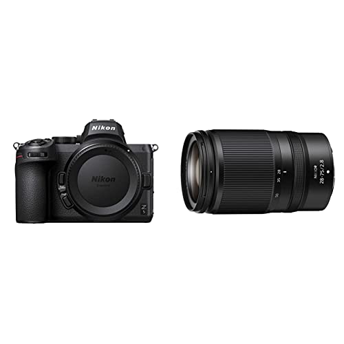 Nikon Z 5, Appareil Photo Numérique Hybride Plein Format, Boitier Nu + Nikon Objectif NIKKOR Z 28-75mm f/2.8 pour Hybride Z Noir