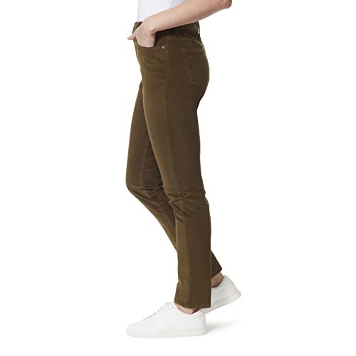 Image of Gloria Vanderbilt Women's Amanda Corduroy Slim High Rise Pant Regular