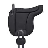 Kieffer Passion Reitkissen Balance - Reitpad für pferdefreundliches Reiten ohne Sattel, schwarz (Pony)