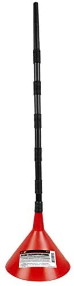 W220 Funnel with 18-Inch Flex Spout, Plastic , Red