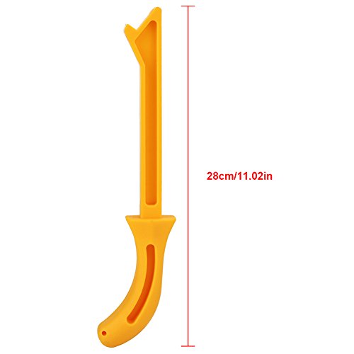 DEWIN Safety Fresher, Push Stick Yellow Wood Safety Saw Push Stick for Router Blade Work Board Carpentry - Image 2