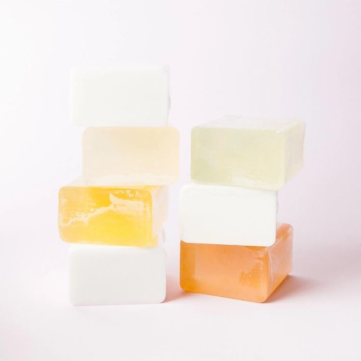 Image of Sandalwood Glycerin Soap Base 950 g - Premium Soothing Herbal Natural Melt & Pour Soap Base for DIY Handmade Soaps - SLS & Paraben Free