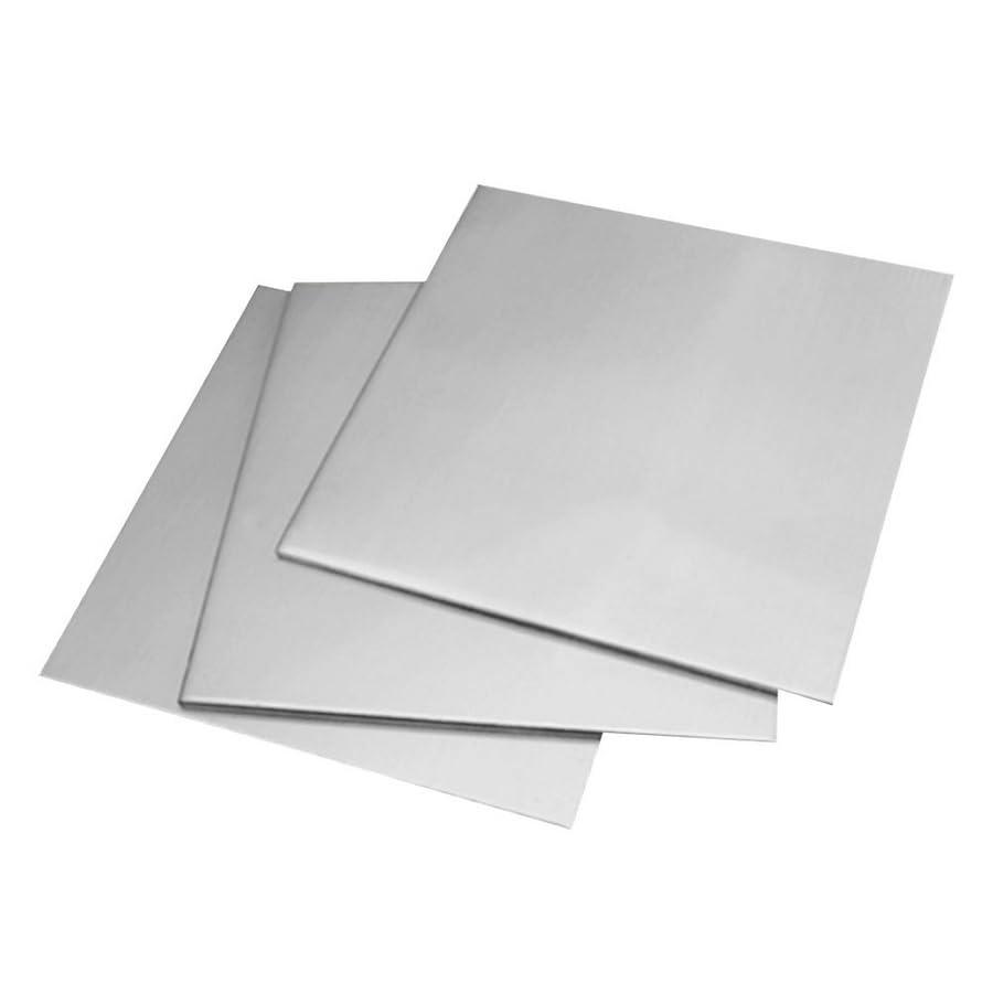 Feuille de Zinc de haute pureté Zn≥ 99.999%, plaque de Zinc conductrice disponible pour l'expérience d'électrode scientifique 100x150mm 1 pièce (1, Thickness 3.0MM)