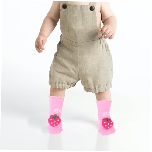 LIFKOME Warm Cotton Non Slip Socks for Boys Months Autumn Winter Childrens Floor Socks with Silicone Grip Soft Breathable Cotton for Indoor Outdoor Use Random Style2